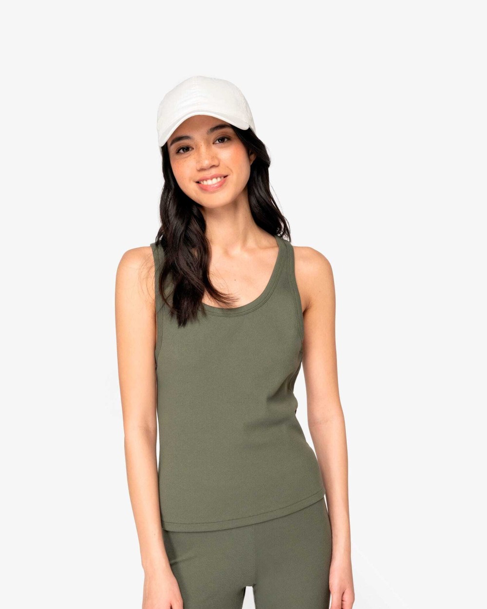 T-Shirts personnalisable NATIVE SPIRIT Débardeur écoresponsable côtelé femme