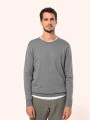 Pulls à personnaliser KARIBAN Pull Supima® col rond homme 