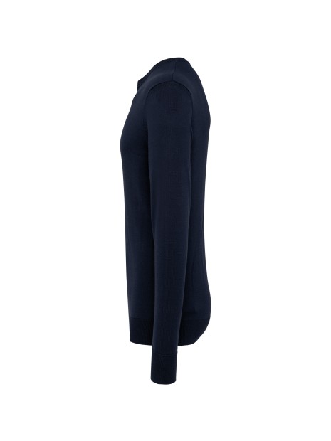 KARIBAN Pull Supima® col rond homme /api/colors/058f028c-f565-4146-9cba-11f5b0ade7a7 personnalisable