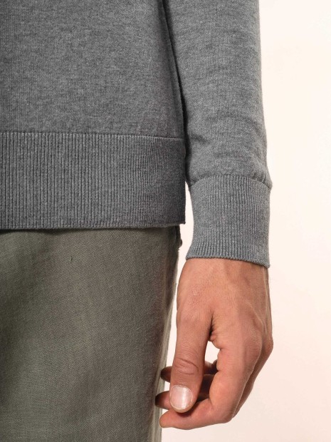 Pulls à personnaliser KARIBAN Pull Supima® col rond homme 