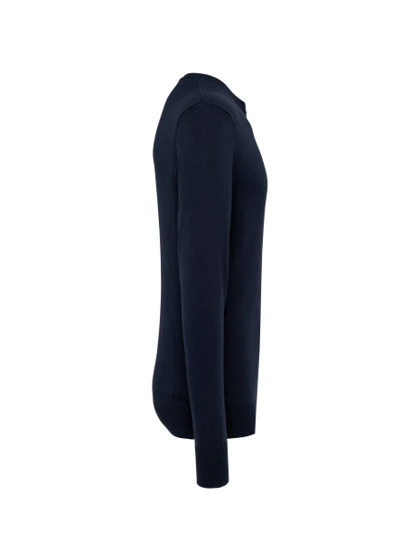 KARIBAN Pull Supima® col rond homme /api/colors/058f028c-f565-4146-9cba-11f5b0ade7a7 personnalisable