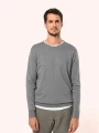 Pulls à personnaliser KARIBAN Pull Supima® col rond homme 