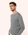 KARIBAN Supima®-Herrenpullover mit Rundhalsausschnitt Pullovers personalisierbar