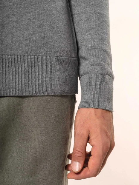 Pulls à personnaliser KARIBAN Pull Supima® col rond homme 