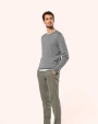 KARIBAN Supima®-Herrenpullover mit Rundhalsausschnitt Pullovers personalisierbar