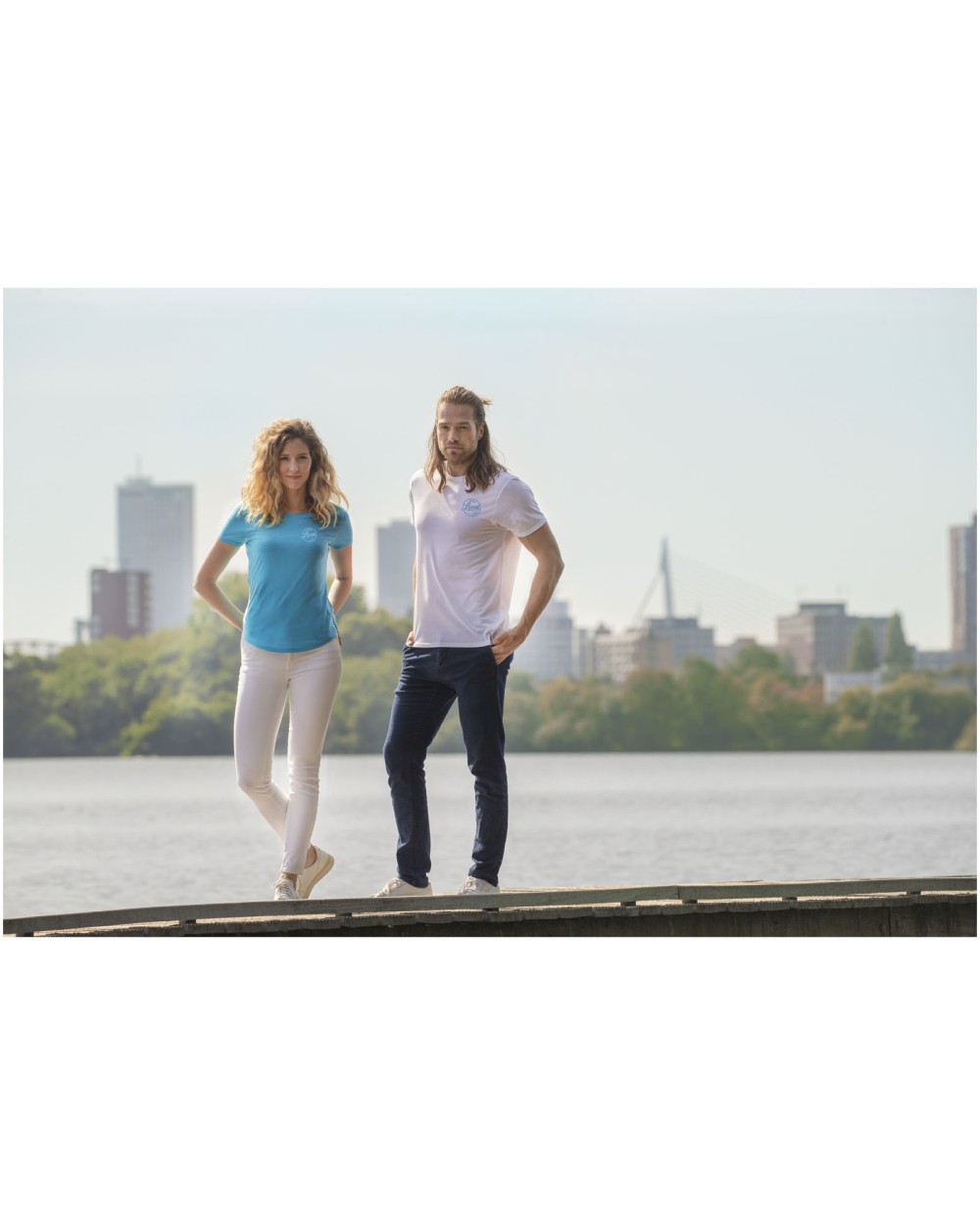 ELEVATE Jade T-Shirt aus recyceltem GRS Material für Herren T-Shirts personalisierbar
