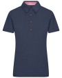 JAMES & NICHOLSON Ladies` Traditional Polo Poloshirts personalisierbar