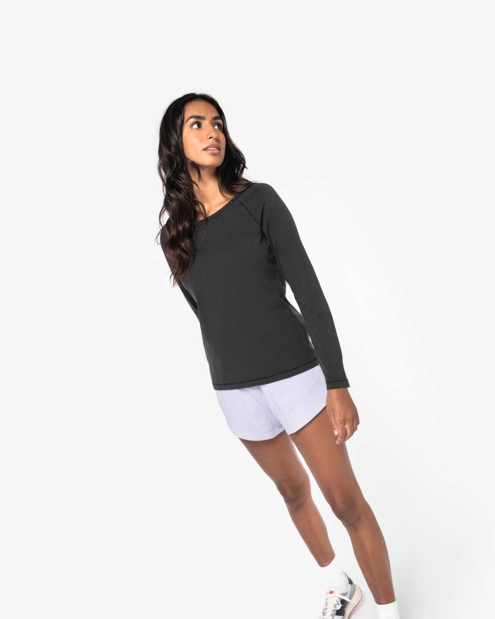 NATIVE SPIRIT Umweltfreundliches Raglan-Langarmshirt für Damen T-Shirts personalisierbar