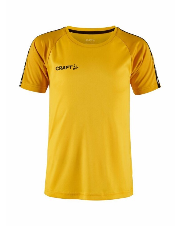 CRAFT Squad Go Contrast Jersey Jr T-Shirts personalisierbar