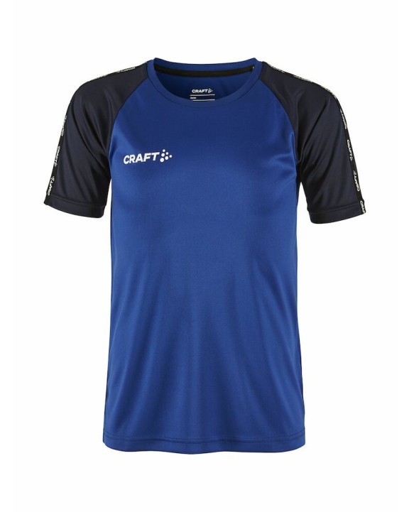 CRAFT Squad Go Contrast Jersey Jr T-Shirts personalisierbar