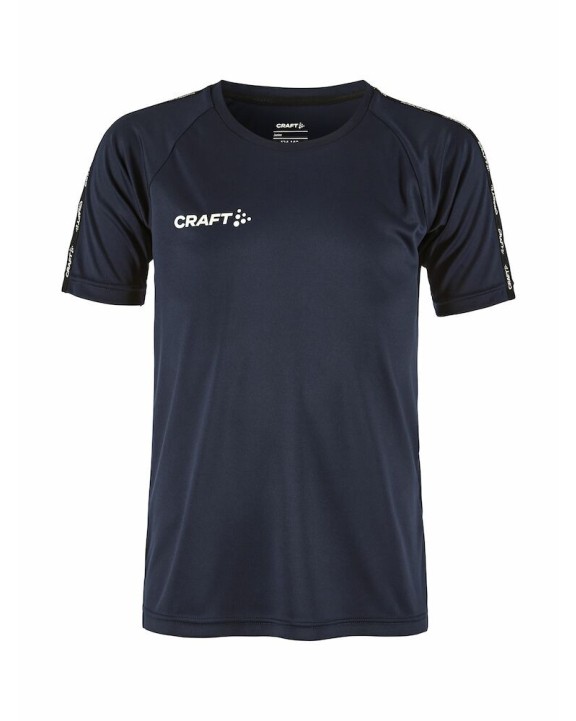 CRAFT Squad Go Contrast Jersey Jr T-Shirts personalisierbar