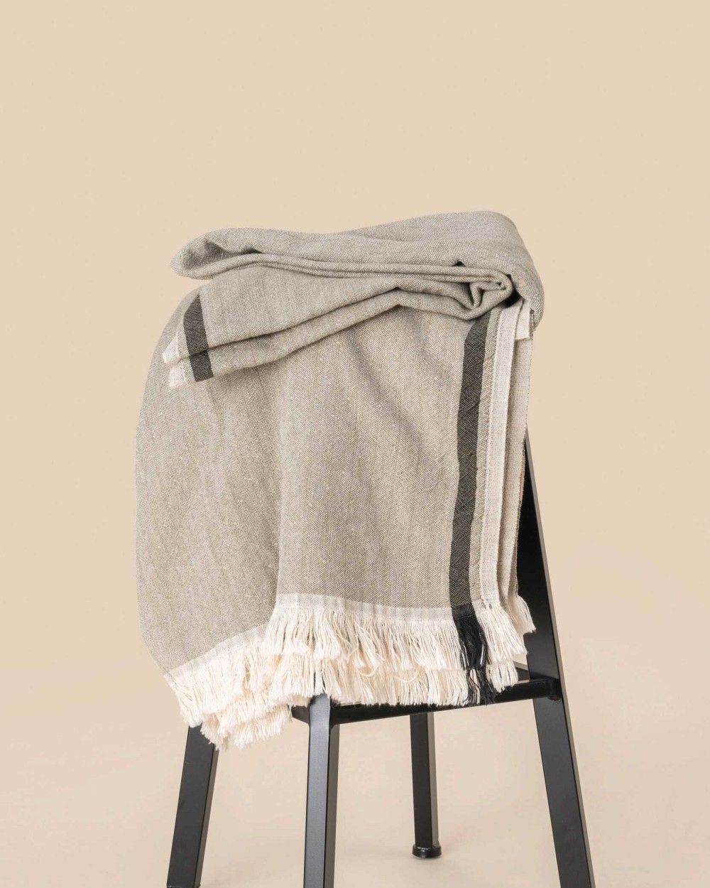 SPASSO Fouta-Tuch mit Streifen Plaids personalisierbar