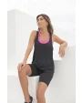 T-shirts SKINNIFIT Women`s Fashion Workout Vest voor bedrukking &amp; borduring