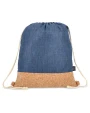 Sacs & Bagagerie personnalisable 4DO Sac à cordon R-PET & liège 35 x 40cm