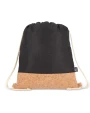 Tassen & Zakken 4DO Koordzak R-PET & kurk 35 x 40cm voor bedrukking &amp; borduring