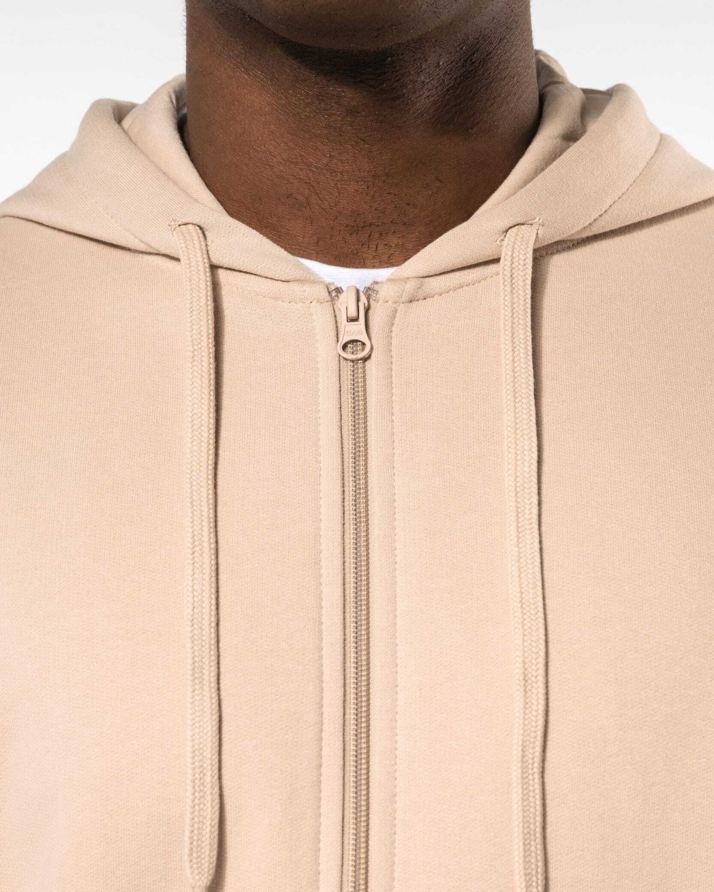 Sweaters & hoodies KARIBAN Gerecyclede uniseks sweater met rits en capuchon voor bedrukking &amp; borduring