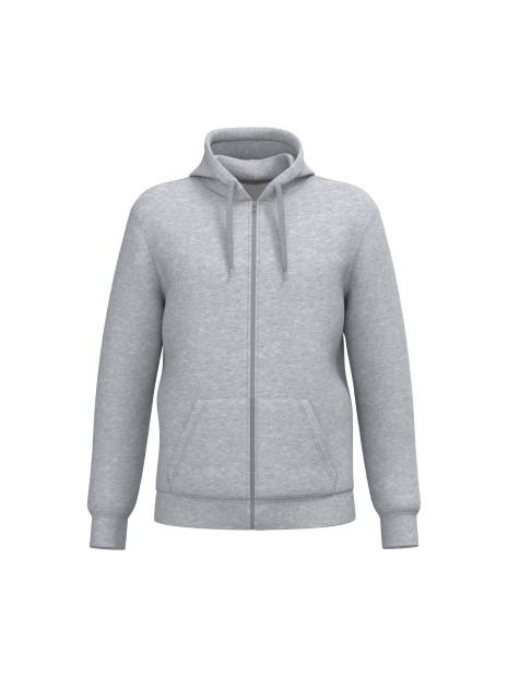 KARIBAN Sweat-shirt recyclé zippé à capuche unisexe /api/colors/a37ac46b-201c-43db-9085-8f3a99c04b1c personnalisable