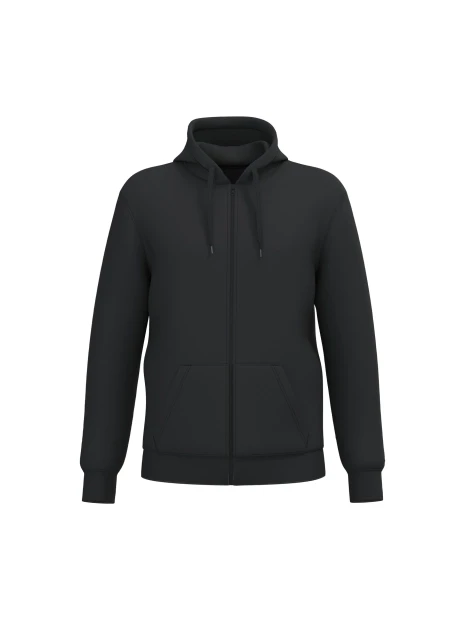 KARIBAN Sweat-shirt recyclé zippé à capuche unisexe /api/colors/b9fdad4a-5e94-45cb-8c03-c08b349b28c3 personnalisable