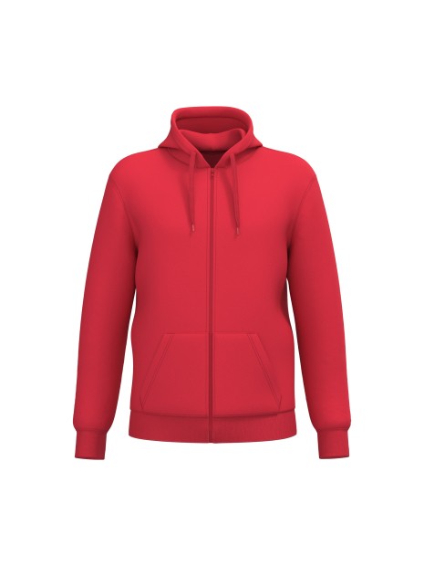 KARIBAN Sweat-shirt recyclé zippé à capuche unisexe /api/colors/c953313a-9c9d-493b-934e-ddcf8fada2ae personnalisable