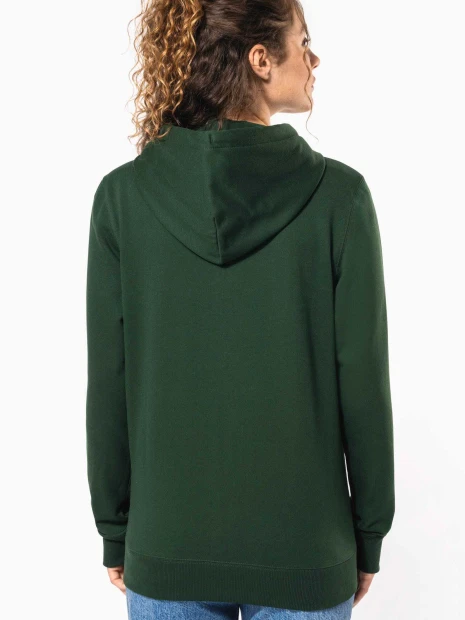 Sweat-shirts à personnaliser KARIBAN Sweat-shirt recyclé zippé à capuche unisexe 