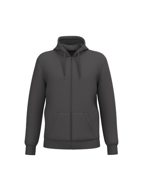 KARIBAN Sweat-shirt recyclé zippé à capuche unisexe /api/colors/3664e9be-231a-44a8-bacd-707b001b474c personnalisable