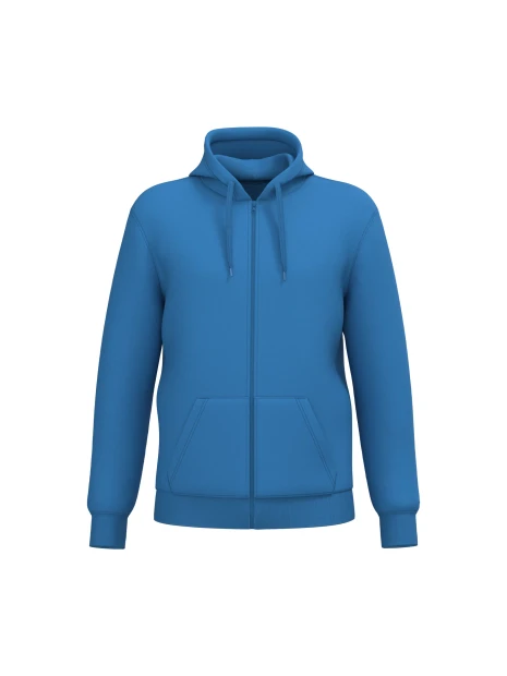 KARIBAN Sweat-shirt recyclé zippé à capuche unisexe /api/colors/68572561-1214-42b1-b94c-44fb780d37b4 personnalisable