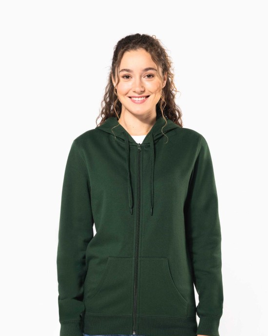 Sweat-shirts personnalisable Kariban Sweat-shirt recyclé zippé à capuche unisexe