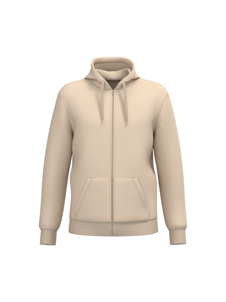 KARIBAN Sweat-shirt recyclé zippé à capuche unisexe /api/colors/1d539d1a-76f0-4132-93c4-8034fe18b1e9 personnalisable