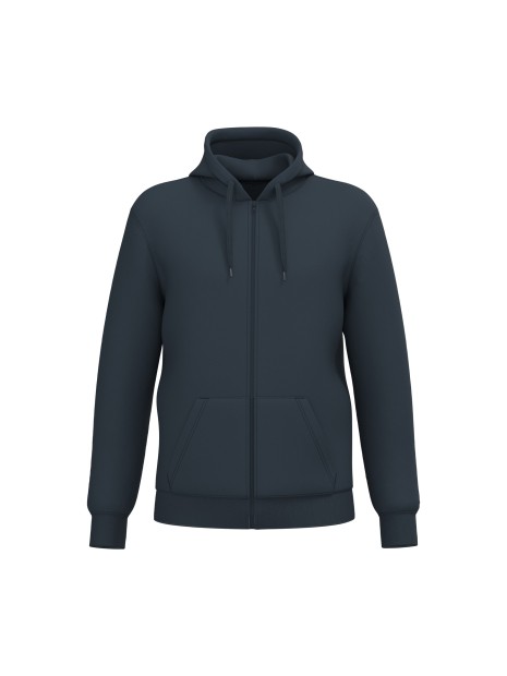 KARIBAN Sweat-shirt recyclé zippé à capuche unisexe /api/colors/b68891a9-1d28-4f7a-8deb-775c45027afd personnalisable