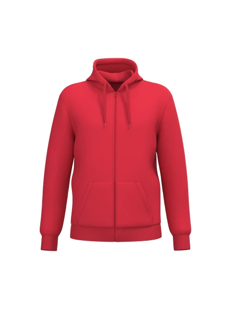 KARIBAN Sweat-shirt recyclé zippé à capuche unisexe /api/colors/c953313a-9c9d-493b-934e-ddcf8fada2ae personnalisable