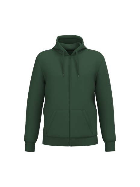 KARIBAN Sweat-shirt recyclé zippé à capuche unisexe /api/colors/04ff5422-733a-4283-80b4-be8cd0eba314 personnalisable