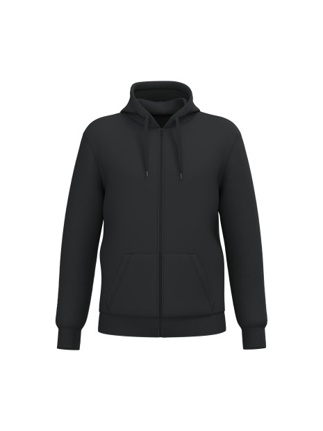 KARIBAN Sweat-shirt recyclé zippé à capuche unisexe /api/colors/b9fdad4a-5e94-45cb-8c03-c08b349b28c3 personnalisable