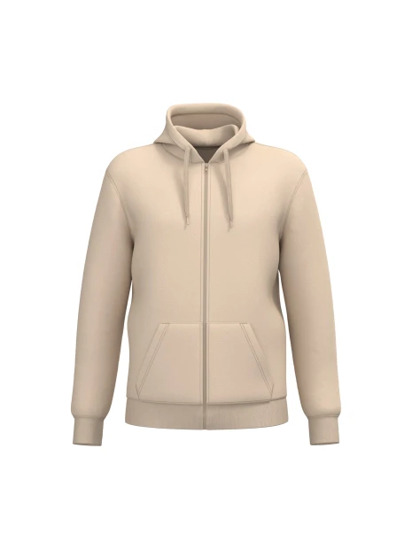 KARIBAN Sweat-shirt recyclé zippé à capuche unisexe /api/colors/1d539d1a-76f0-4132-93c4-8034fe18b1e9 personnalisable