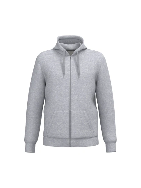 KARIBAN Sweat-shirt recyclé zippé à capuche unisexe /api/colors/a37ac46b-201c-43db-9085-8f3a99c04b1c personnalisable