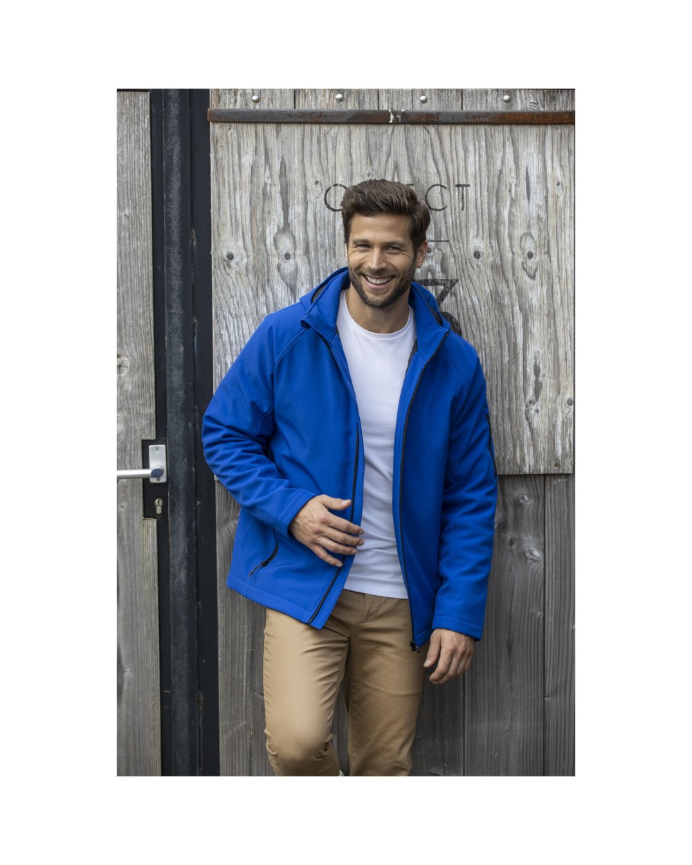 ELEVATE Notus wattierte Softshell Herrenjacke Jacken personalisierbar