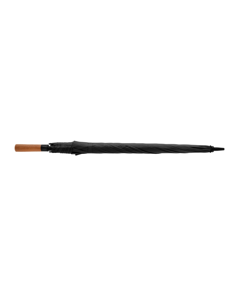 4DO Tony Aware™ RPET 30" Schirm mit auto. Öffnung & Akaziengriff Regenschirme personalisierbar