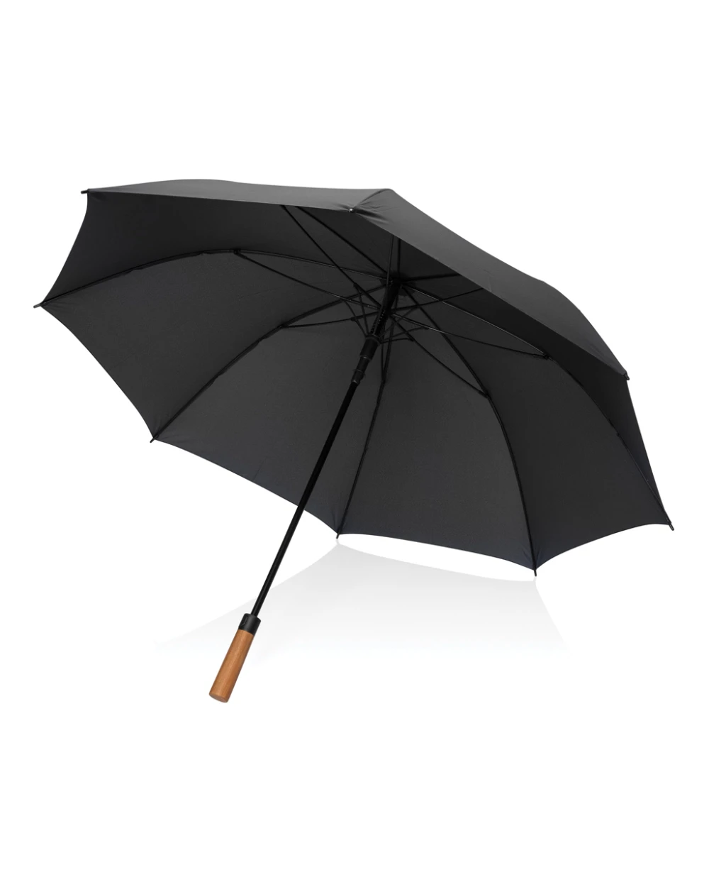 Parapluies personnalisable 4DO Parapluie 30" en rPET Aware™ et poignée en acacias