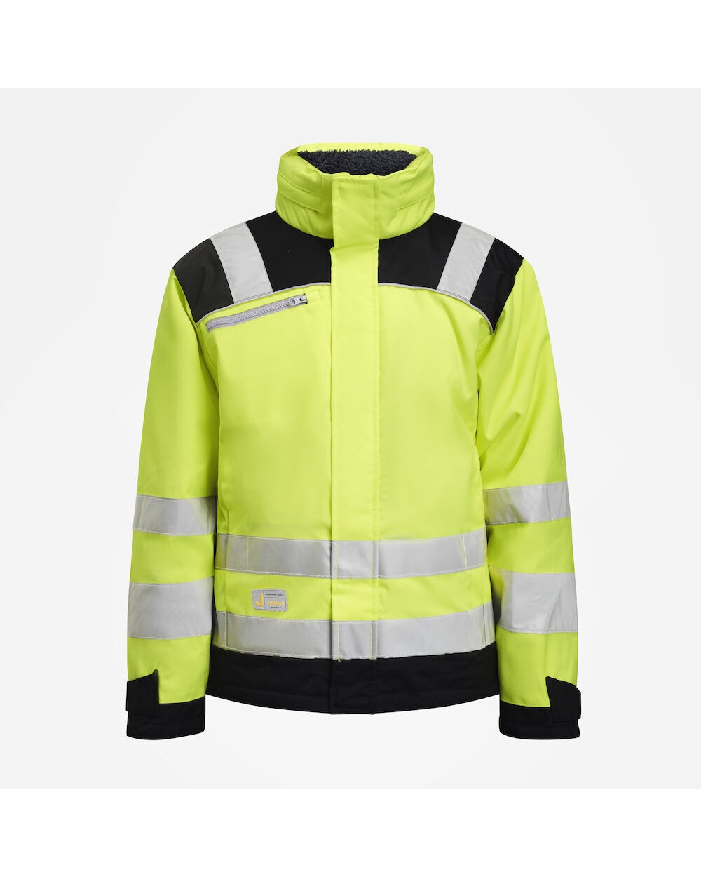 JOBMAN 1347 Winterjacke Star Hi-Vis Jacken personalisierbar