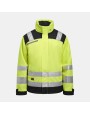 Jassen JOBMAN 1347 Hi-Vis Winter Jacket Star voor bedrukking &amp; borduring