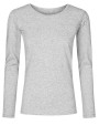 T-shirts PROMODORO Women´s Roundneck T-Shirt Longsleeve voor bedrukking &amp; borduring