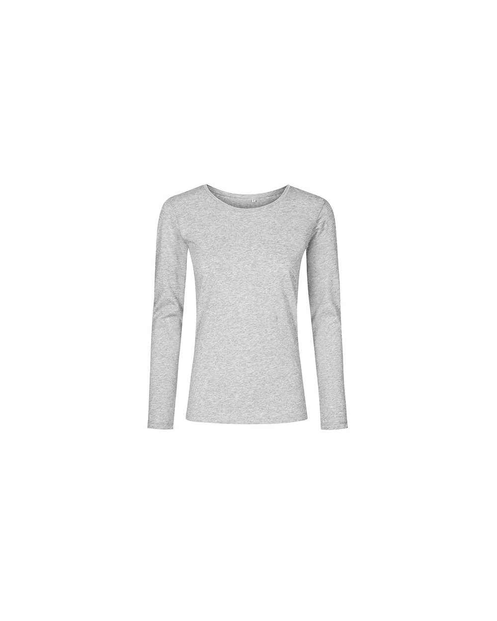 T-shirts PROMODORO Women´s Roundneck T-Shirt Longsleeve voor bedrukking &amp; borduring