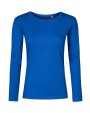 T-shirts PROMODORO Women´s Roundneck T-Shirt Longsleeve voor bedrukking &amp; borduring