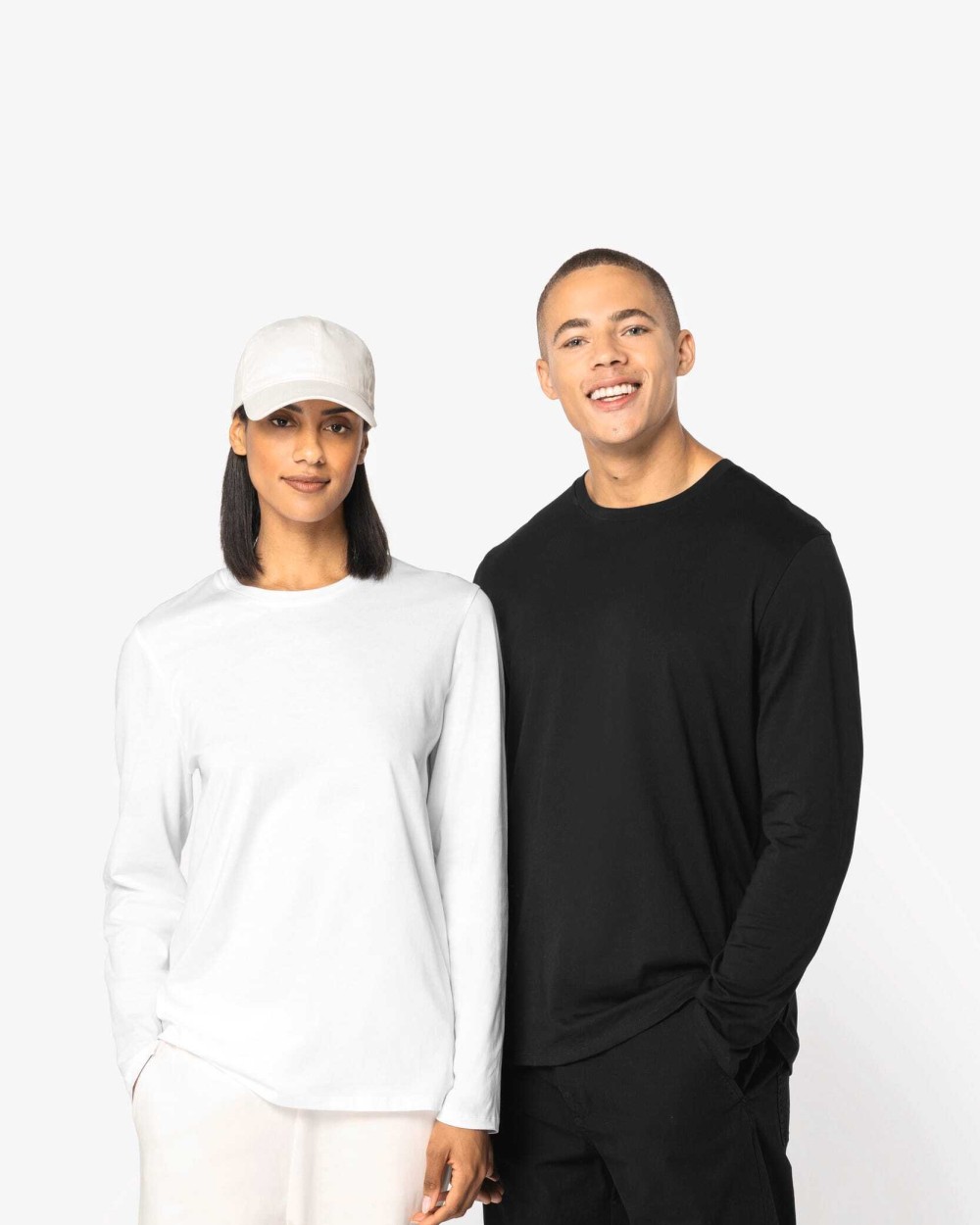 NATIVE SPIRIT Umweltfreundliches Unisex-T-Shirt mit langen Ärmeln T-Shirts personalisierbar