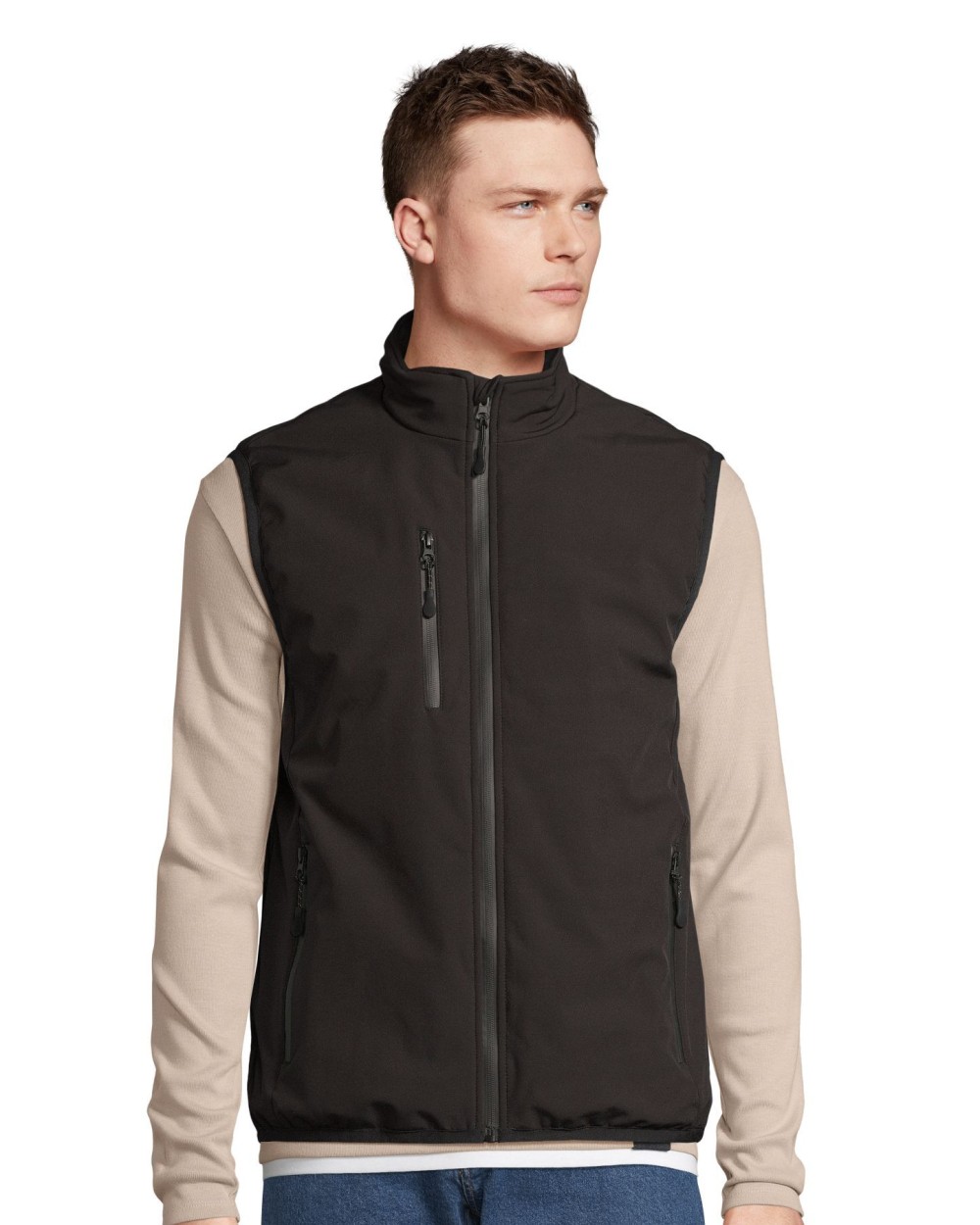 Softshells SOL'S Unisex Lined Softshell Bodywarmer Falcon voor bedrukking &amp; borduring