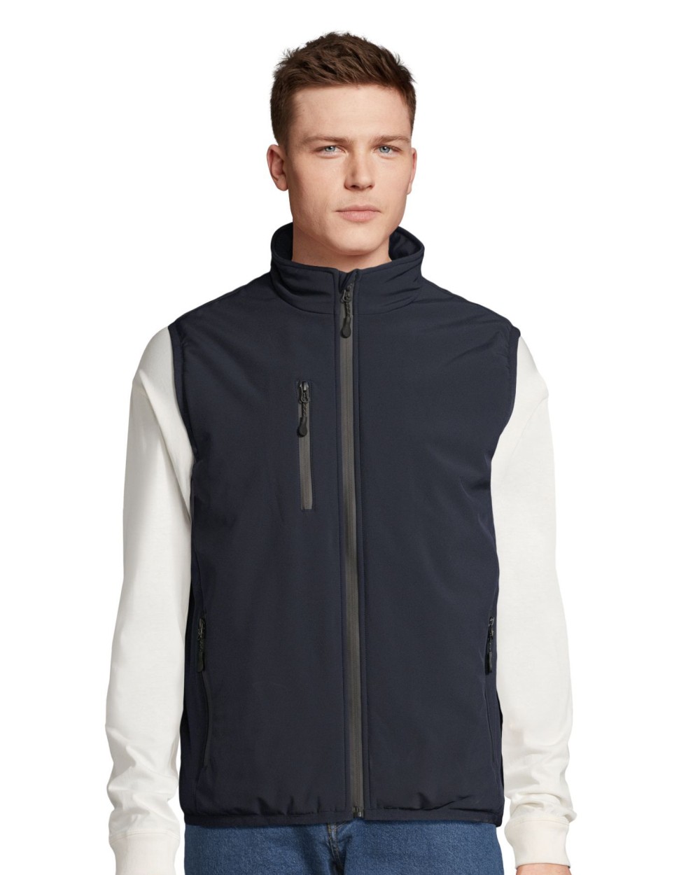 Softshells SOL'S Unisex Lined Softshell Bodywarmer Falcon voor bedrukking &amp; borduring