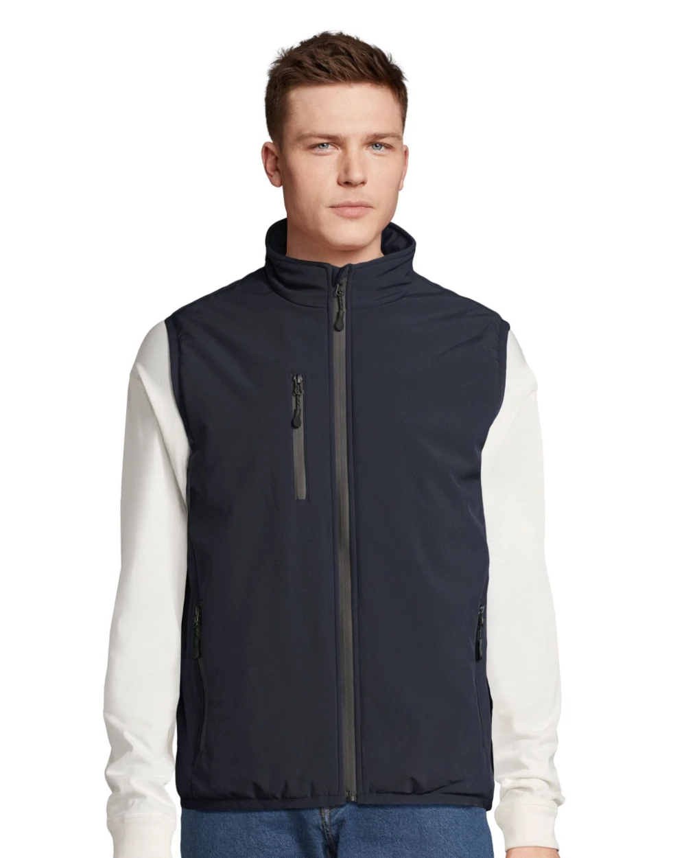 Softshells SOL'S Unisex Lined Softshell Bodywarmer Falcon voor bedrukking &amp; borduring