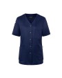 Schorten KARLOWSKY SHORT-SLEEVE LADIES' TUNIC ESSENTIAL voor bedrukking &amp; borduring