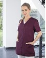 Schorten KARLOWSKY SHORT-SLEEVE LADIES' TUNIC ESSENTIAL voor bedrukking &amp; borduring