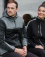 Vestes personnalisable FINDEN-HALES HOODED CONTRAST PUFFER JACKET