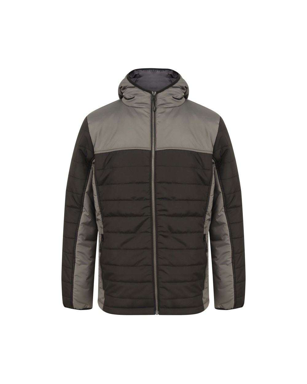 FINDEN-HALES HOODED CONTRAST PUFFER JACKET Jacken personalisierbar